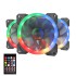 Redragon GC-F009 RGB Casing Cooler Fan Triple Pack with Remote